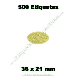 Rollo 500 Etiquetas Casas...