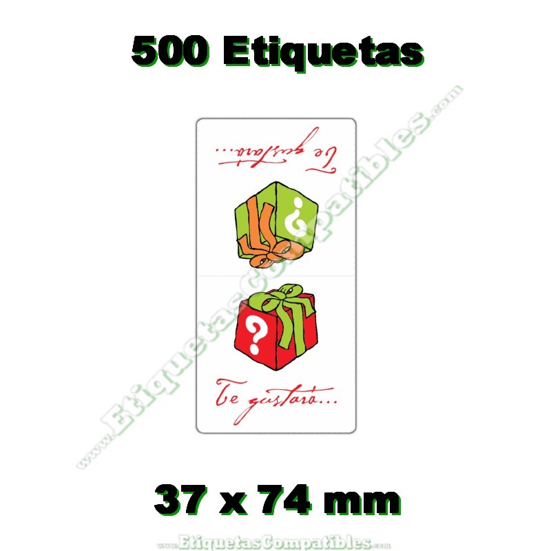 Rollo 500 Etiquetas "Te gustará" Hendido G